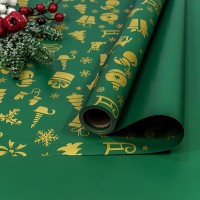 Плёнка для упаковки 1*10м "Новогодняя"-232 65мкм 1/20 Арт: 1723/2