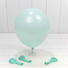 Шарики воздушные из латекса "Макарун" 12"/30см (100 шт.) 2,8г Аквамариновый 1/60 Арт: 14400/3