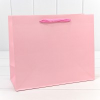Пакет подарочный Крафт "Люкс" 32*26*13 210г Розовый 1/10 1/240 Арт: 000221CA/182