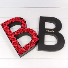 Коробка "Буква В" 34,8*22,3*6 "Flower" (микс) 1/32 Арт: 720-170B