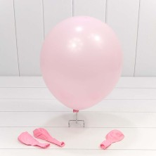 Шарики воздушные из латекса "Макарун" 12"/30см (100 шт.) 2,8г Розовый 1/60 Арт: 14400/8