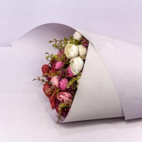 Бумага в листах Крафт 58*58 (20 шт.) "Цветная" Хамелеон Светло-сиреневый 1/40 Арт: 001335/4