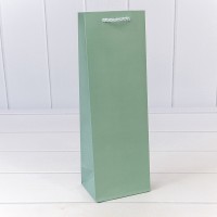 Пакет подарочный "Фактура-890" Бледно-зелёный 12*36*9 210г 1/20 1/240 Арт: 000890M/5