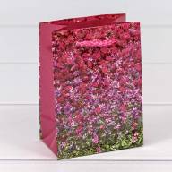 Пакет подарочный &quot;Цветы&quot; (микс) 8*11*5 1/20 1/800 Арт: 00019I - Пакет подарочный "Цветы" (микс) 8*11*5 1/20 1/800 Арт: 00019I