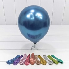 Шарики воздушные из латекса "Хром" 9"/23см (50 шт.) 1,8г (микс) 1/140 Арт: 18200