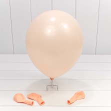 Шарики воздушные из латекса "Макарун" 12"/30см (100 шт.) 2,8г Персиковый 1/60 Арт: 14400/9