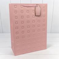 Пакет подарочный с тиснением "Квадратики" (микс) 31*42*15 210г 1/20 1/80 Арт: 000881A - Пакет подарочный с тиснением "Квадратики" (микс) 31*42*15 210г 1/20 1/80 Арт: 000881A