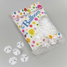 Розетки-зажимы для шариков (100 шт.) 4см Белый 1/80 Арт: 50100