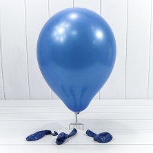 Шарики воздушные из латекса "Пастель" 12"/30см (100 шт.) 2,8г Синий 1/50 Арт: 12300/14