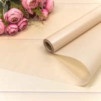 Плёнка 0,58*10м с жемчужным отливом 50мкм Бледно-розовый 1/30 Арт: 001310/14