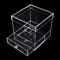 Коробка Из оргстекла 20*20*20 с ящиком Арт: 720-149/3