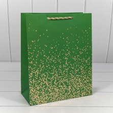 Пакет подарочный "Золотые вкрапления" (микс) 26*32*12 230г 1/20 1/240 Арт: 300368C