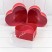 Коробки "Сердце" Набор 1/3 28*25,2*11 с прозрачной крышкой Красный 1/12 Арт: 7209825/2